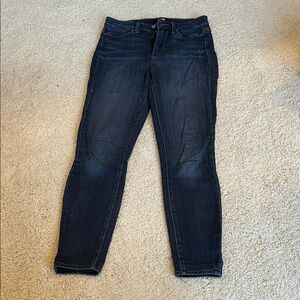 PAIGE Dark Indigo Skinny Jeans